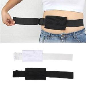 腹膜透析用ベルト 用品 便利グッズ 2本セット 101-120cm(ベージュ, L