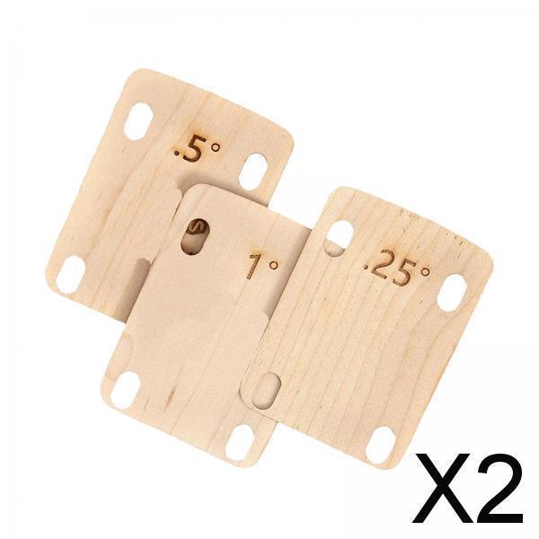 2x3x ギター ネック プレート ガスケット 交換部品 ネックプレート 高さ ベース用