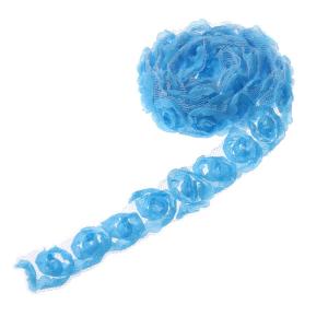 携帯ストラップチェーン リボン バラ 薔薇 携帯...の商品画像