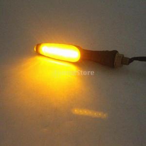 1ペア ユニバーサル オートバイ LEDインジケータライト