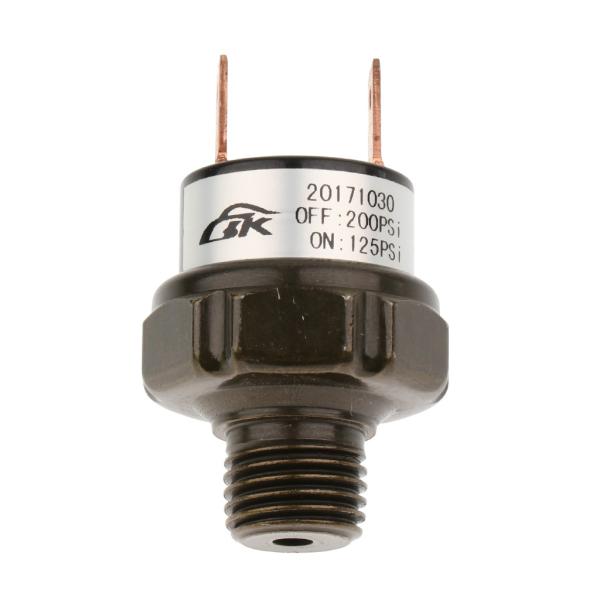 エアコンプレッサー圧力スイッチ エアコンプレッサー 自動車用 圧力スイッチ 12V 1/4インチNP...