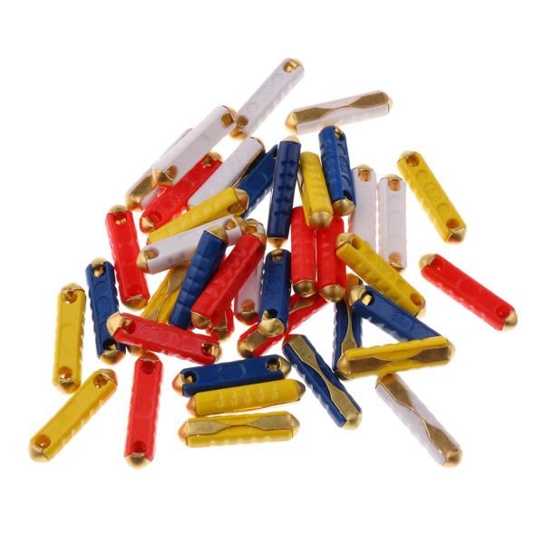 約40個 自動車 GBC 銅製 弾丸ヒューズキット 25A 8A 16A 20A