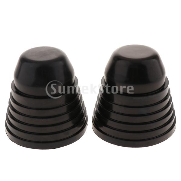 2本の車のために防水ゴム製ヘッドライトLED隠しランプダストカバーシールキャップ