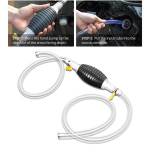 ガスガソリンガソリン油液体水用手動燃料移送ポンプ150cm