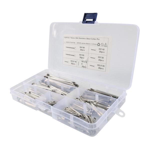 150個7サイズ割りピンの品揃え自動車用ヘビーデューティー自動車