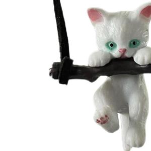 かわいいスイング猫車のペンダント自動車室内装飾...の詳細画像2