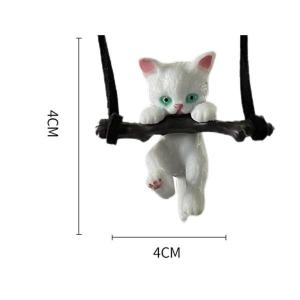 かわいいスイング猫車のペンダント自動車室内装飾...の詳細画像3