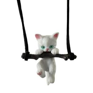 かわいいスイング猫車のペンダント自動車室内装飾...の詳細画像5