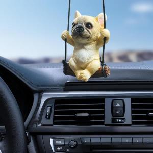 車のバックミラーオーナメント フレンチ ブルドッグ