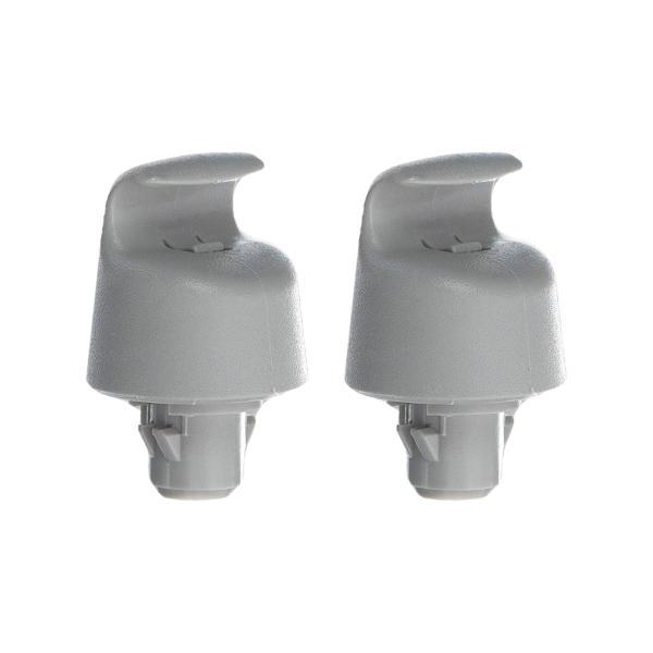 2 個のサンバイザーリテーナークリップ/96409-5HA0A 交換用耐久性のある 96409-cg...