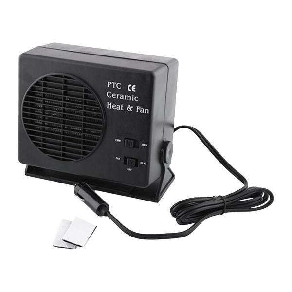 車用ヒーターファン デミスター DC 12V 2 イン 1 300W 150W ハイパワー オートフ...