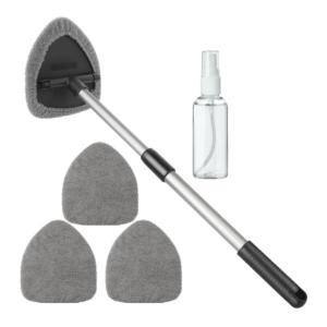 自動フロントガラスクリーニングツール伸縮ハンドル 3 つのマイクロ