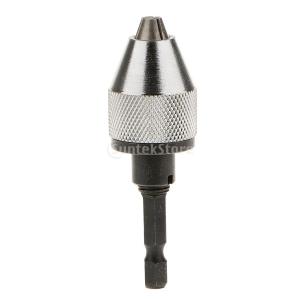 1/4インチ キーレス ドリル ビット チャック 六角 シャンク