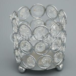 2色2サイズ選べる クリスタル ブライトティー ライトホルダー