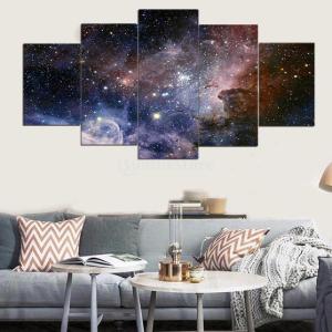 油絵 絵画 PVC  ポスター 宇宙テーマ 芸術 抽象的 贈り物