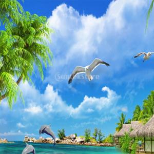 タペストリー 風景 3D 壁掛け 防水 海 ハ...の詳細画像3