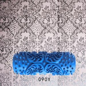 塗装ローラー 5インチ 装飾 壁 DIY ペイントローラー エンボスパターン