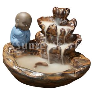 お香バーナー逆流山蓮蓮蓮座る