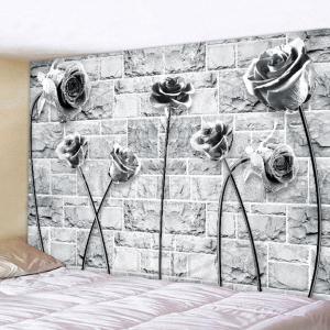 居間の寝室の装飾の大理石mのための3d印刷の壁掛けのタペストリー150*150cm
