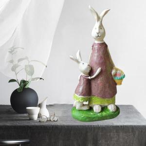 創造的なウサギの彫像の装飾の置物家の庭の装飾工芸品A