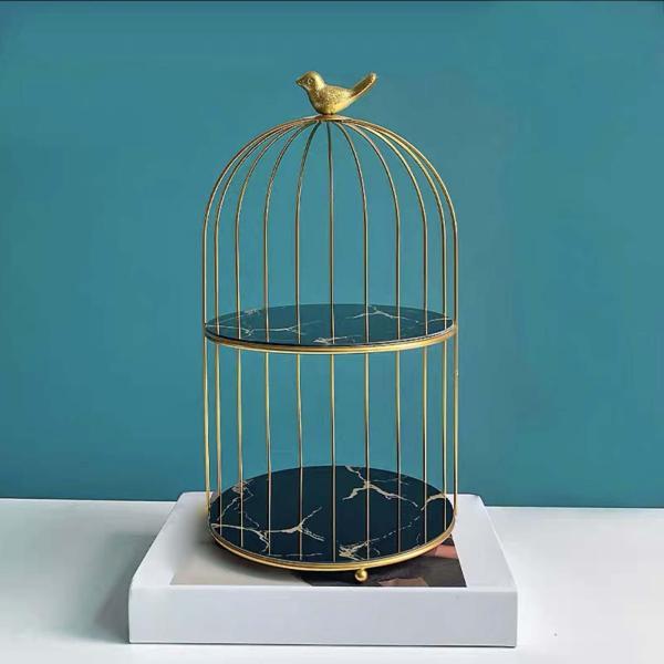 ノルバードケージラックリップスティック香水化粧品19.5x36.5cmブラック