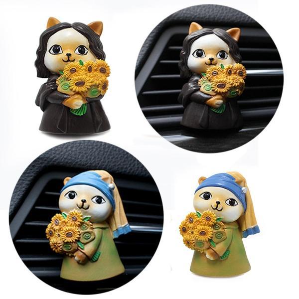 車用芳香剤 空気出口 ベントフレッシュナー エアーベントクリップ ディフューザー 消臭剤 香水ギフト...