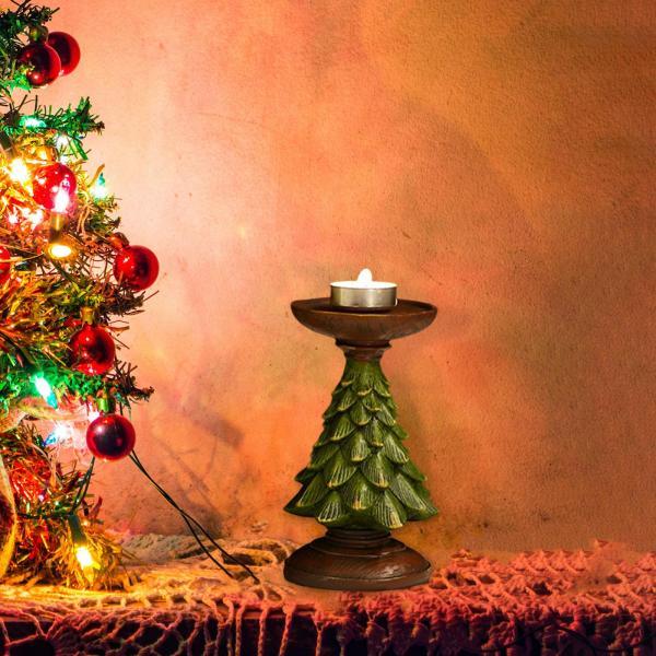 クリスマスキャンドルホルダー燭台ティーライトホルダー装飾燭台キャンドルスタンドクリスマステーブルセン...