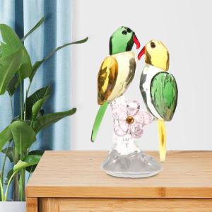 イタリア製 ザネッティ社 鳥(グリーン×レッド×イエロー/翼広げ) CO-GRY