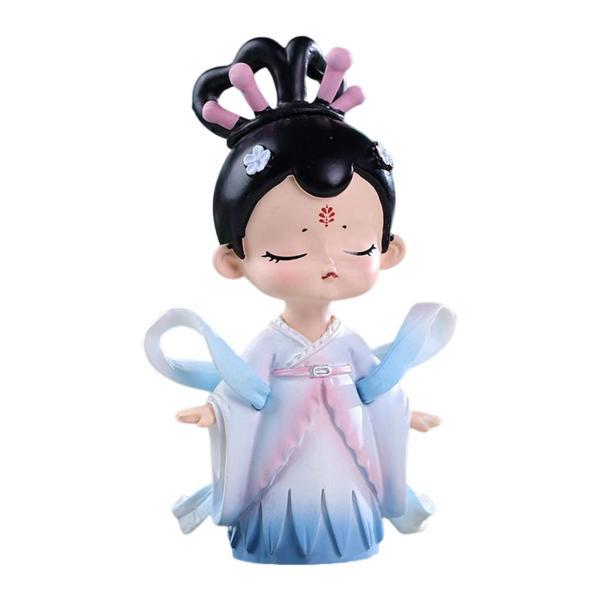 古代の少女の置物樹脂工芸家の装飾のための手工芸品 styleC