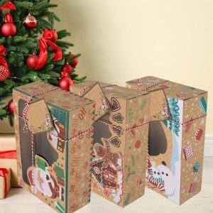 クリアウィンドウ付きクリスマスギフトボックス ...の詳細画像3