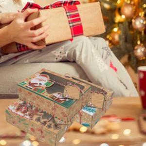 クリアウィンドウ付きクリスマスギフトボックス ...の詳細画像5