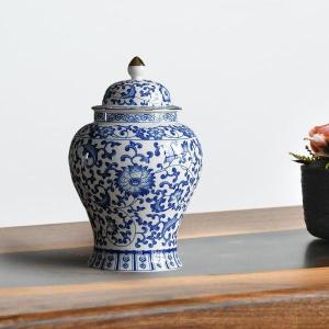 中国の陶磁器の生姜の瓶の装飾的な花瓶の伝統的な...の詳細画像2