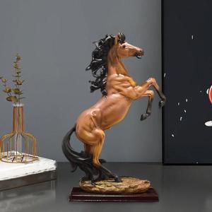 並行輸入品】 DARMOMOON 高さ17インチ 大型 アクリル製 馬の置物