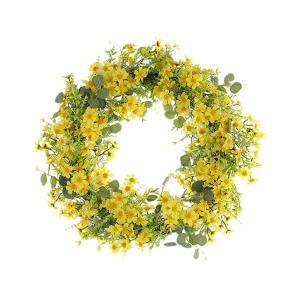 フェスティバルウェディング45CMのための造花リースウィンドウオーナメント