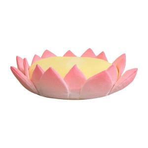 蓮の花の形のクッション 椅子パッド 瞑想クッシ...の詳細画像1