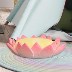 蓮の花の形のクッション 椅子パッド 瞑想クッシ...の詳細画像5