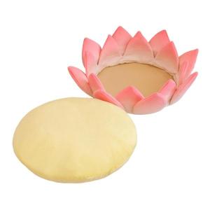 蓮の花の形のクッション 椅子パッド 瞑想クッショ...の商品画像