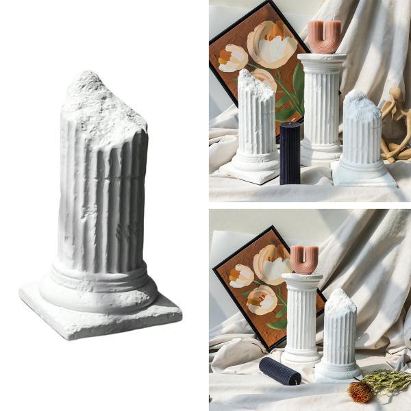 ギリシャの柱 古代ギリシャ ローマ モダンなスタイル 飾り ローマ柱庭 レイアウトの装飾 27.5c...