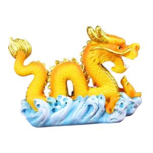 ミニチュアドラゴン置物飾りフィギュアドラゴン像中...の商品画像