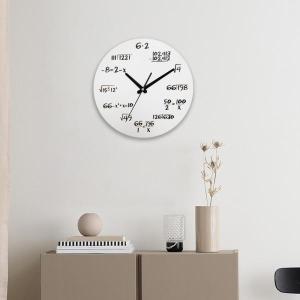壁掛け時計 モダン サイレント アクリル ミラーリング リビングルーム 教室 バスルーム用 ホワイト 6.2｜stk-shop