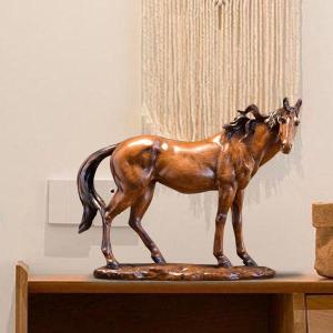 馬の像 装飾品 収集価値のあるアート置物 自宅装飾 オフィス 寝室用