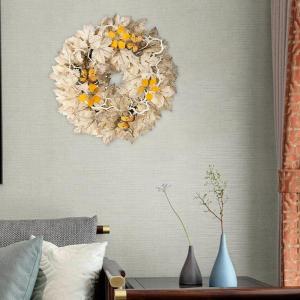 感謝祭の秋のリース 18 インチ 玄関用 ダイニング ルーム ガーデン スタイル B 用秋のリース