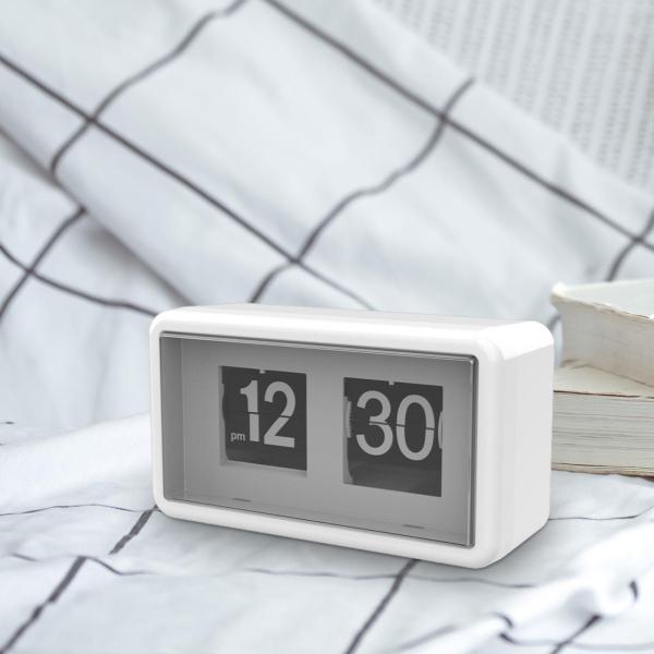 自動フリップクロック フリップデスククロック シェルフフリップページクロック ミュート ホーム 大型...