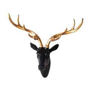 アルミニウム ディア ヘッド Aluminium Deer Head 鹿 シカ 壁面装飾