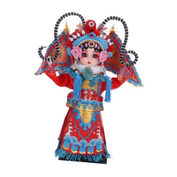 北京オペラ人形飾りギフト中国風の暖炉キャビネット用置物スタイルA