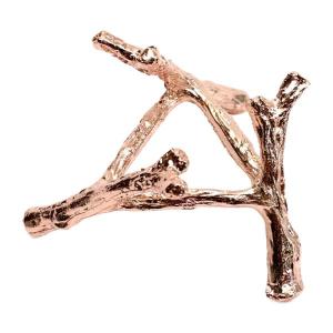 クラフトスタンド装飾クリスタルボールスタンド店の窓アートクラス塗装岩ローズゴールド