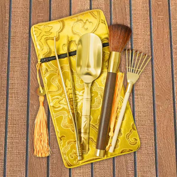 香炉掃除道具セット 工芸品 家庭用 仏教寺院 事務所用 Bタイプ