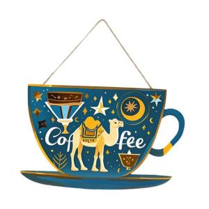 コーヒーバードアサイン 軽量カフェサイン カップ...の商品画像