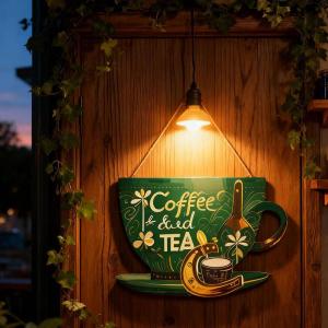 コーヒーバードアサイン 軽量カフェサイン カッ...の詳細画像3