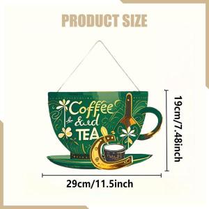 コーヒーバードアサイン 軽量カフェサイン カッ...の詳細画像5